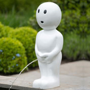 Garden Fountain BOY - H.45 cm - White - Ubbink